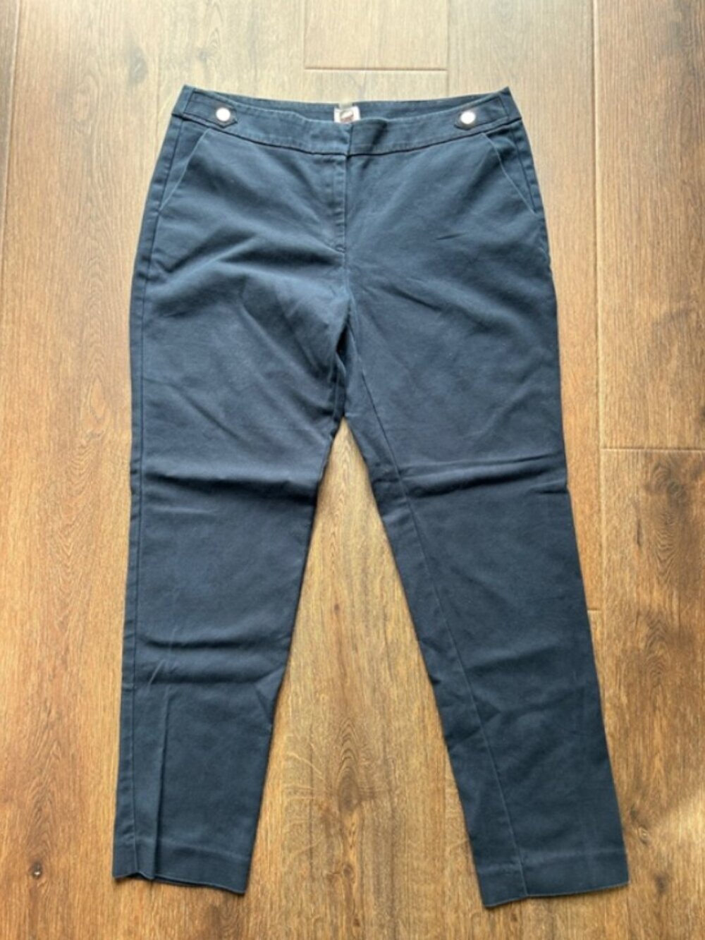 Anne Klein Navy Blue Pants Cropped | Cropped Pants | Business Casual | Office